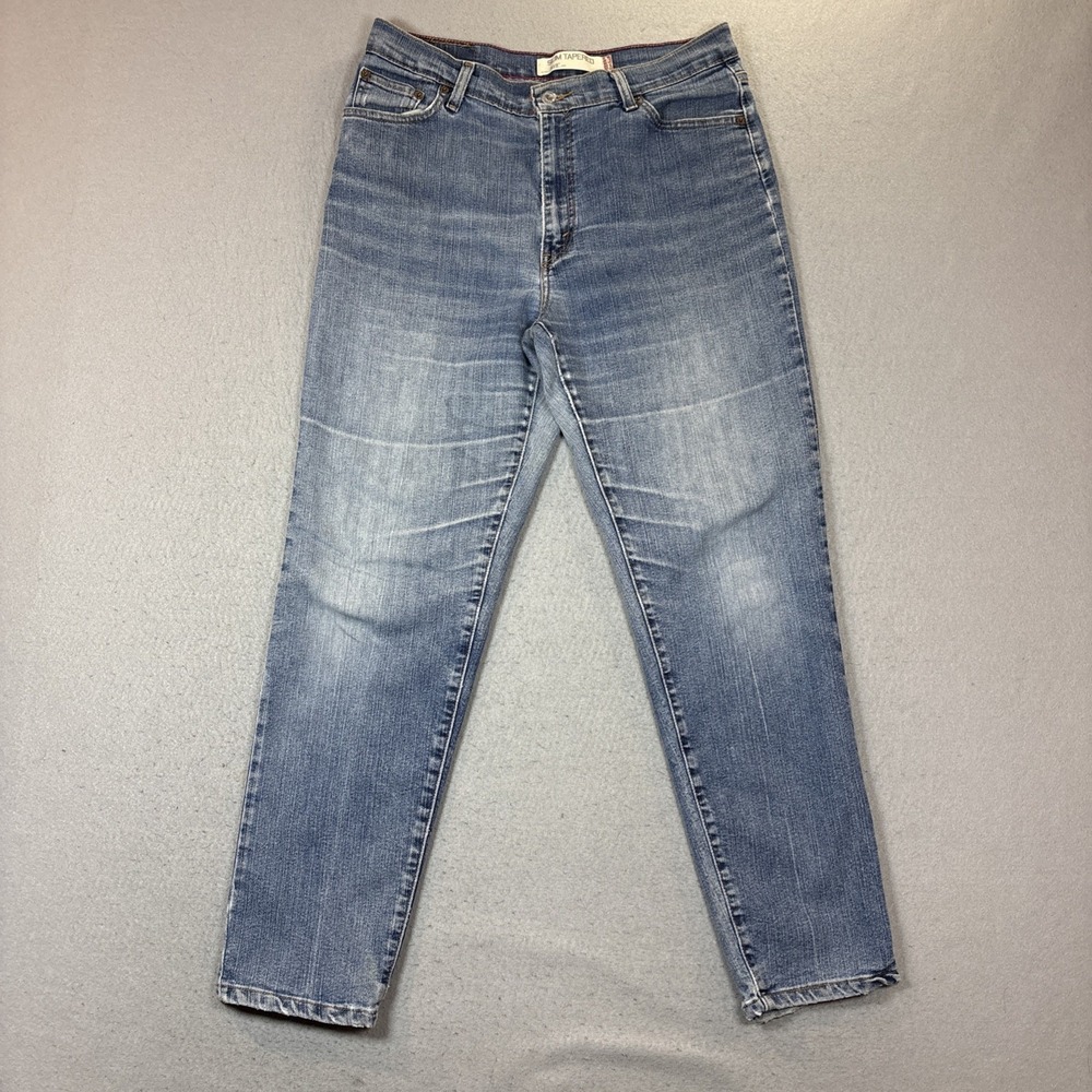 VTG Levi's‎ 512 Slim Tapered Women's Jeans Size 14M Whiskering Y2K